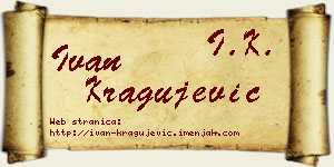 Ivan Kragujević vizit kartica